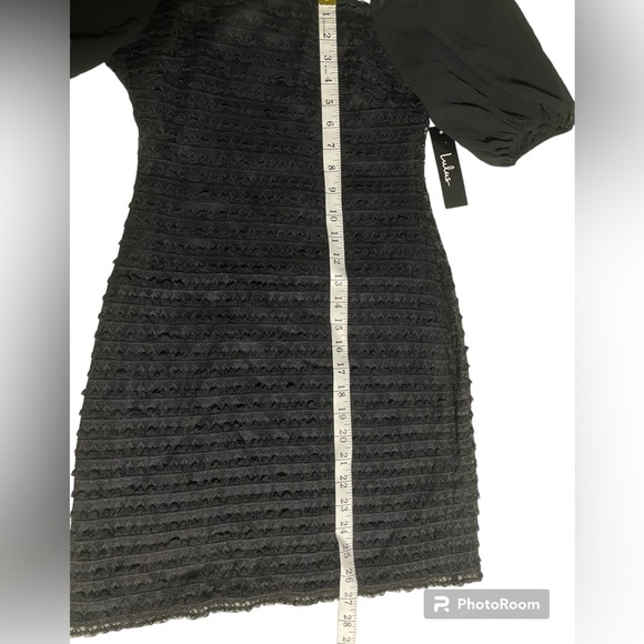 LULU’S/women’s dress/color black/size M/NEW - Picture 12 of 13